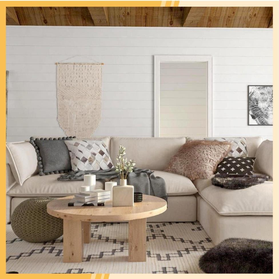 May be an image of sofa and living room