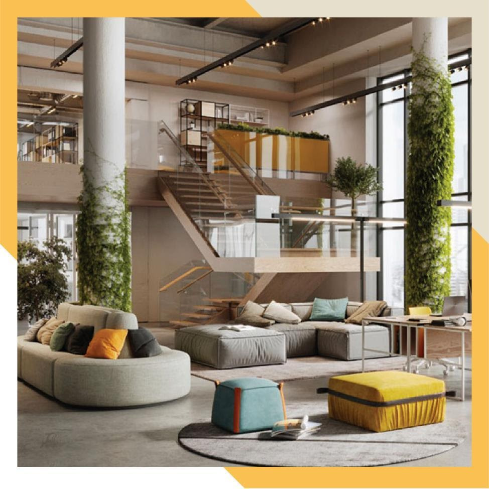 May be an image of furniture and living room