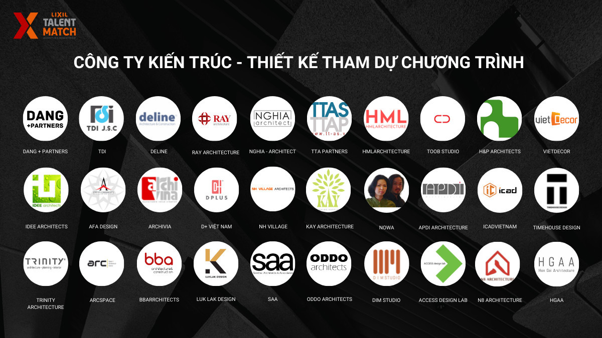 Công ty Kiến trúc - Thiết kế uy tín đồng hành cùng LIXIL Talent Match đi tìm “thế hệ kế nhiệm” tài năng