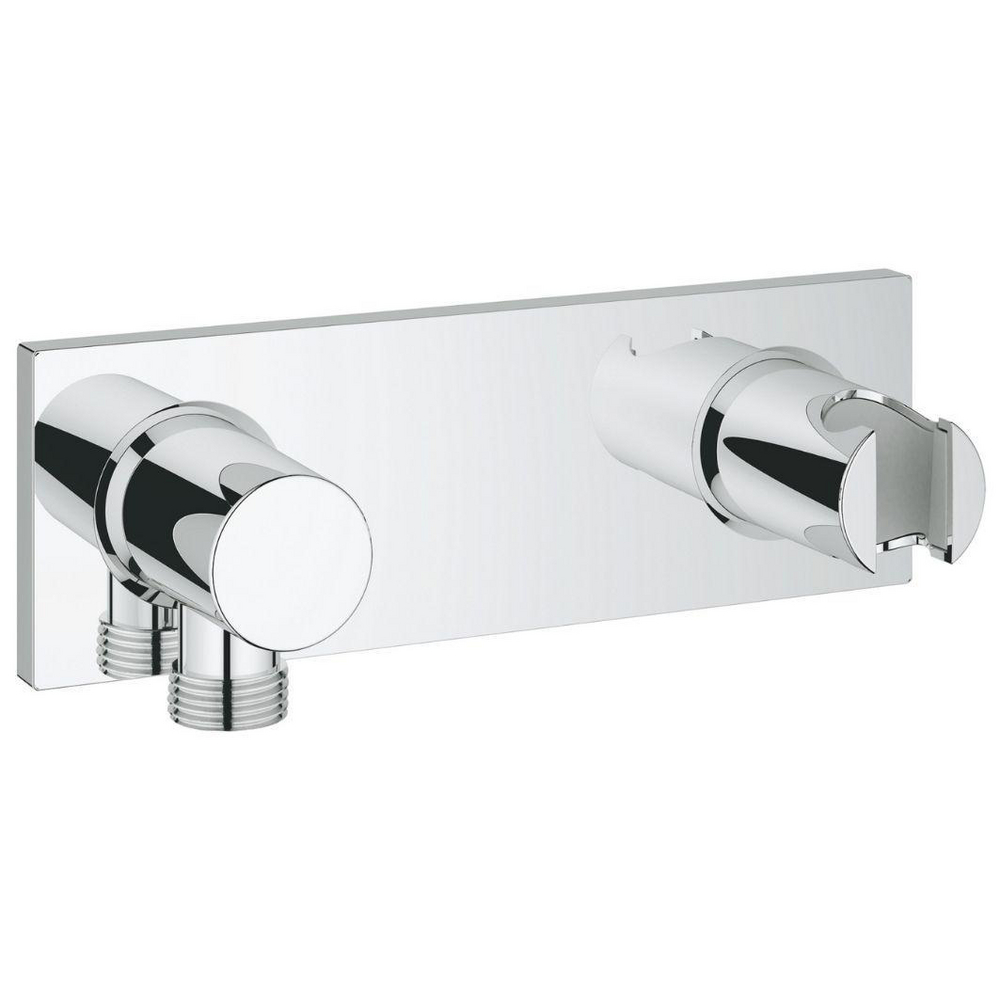 Grohtherm F wall union w.shw.hold